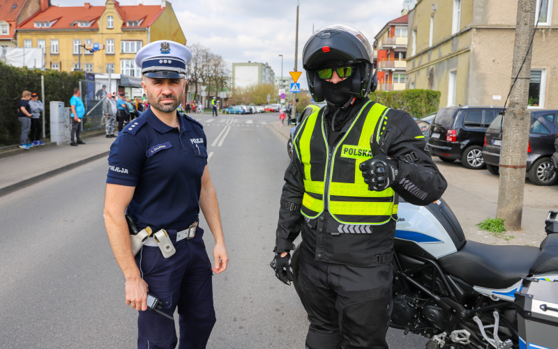 10/16 Parada motocykli ulicami Gorzowa