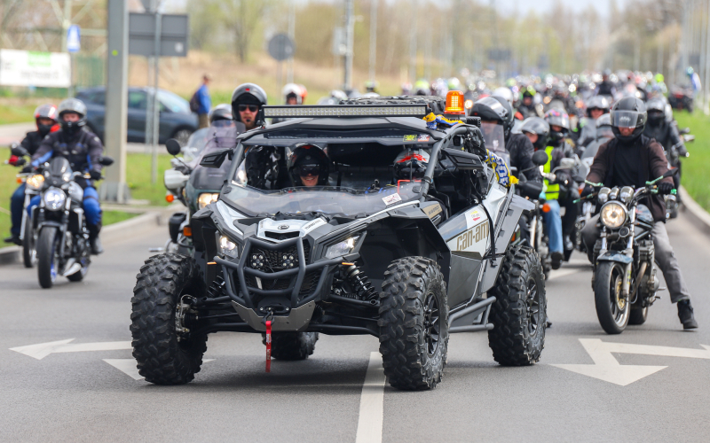 11/16 Parada motocykli ulicami Gorzowa