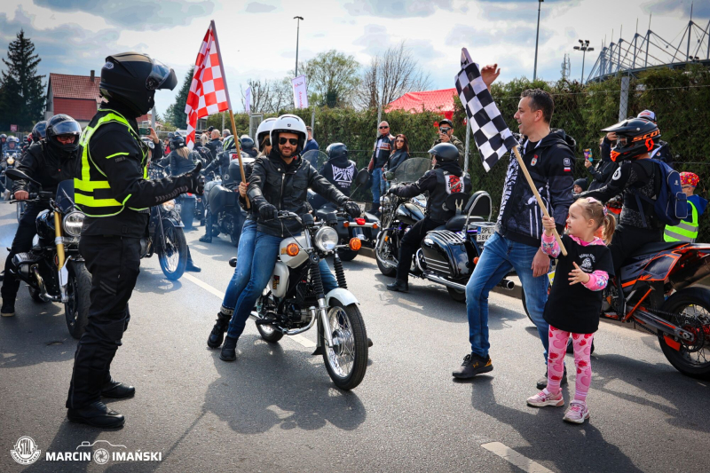 14/16 Parada motocykli ulicami Gorzowa