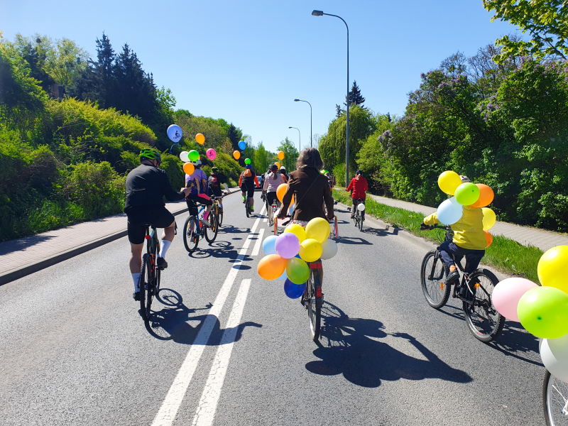 4/14 Balonowa masa rowerowa