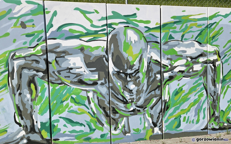 9/23 Mural Gorzów Mistrzów obok Słowianki gotowy