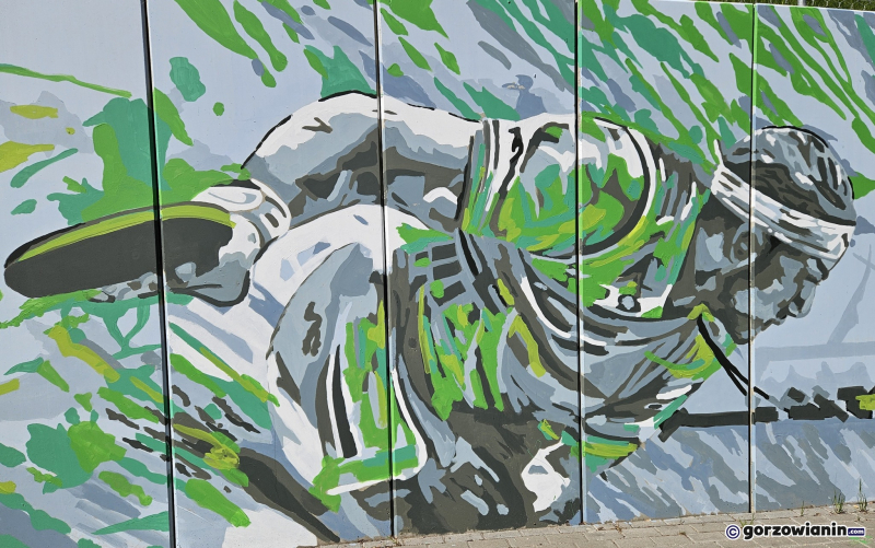 11/23 Mural Gorzów Mistrzów obok Słowianki gotowy