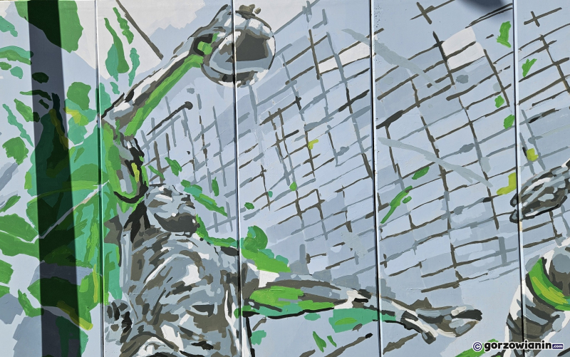 13/23 Mural Gorzów Mistrzów obok Słowianki gotowy