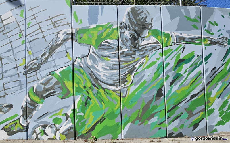 14/23 Mural Gorzów Mistrzów obok Słowianki gotowy