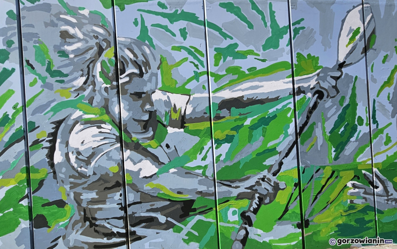 15/23 Mural Gorzów Mistrzów obok Słowianki gotowy
