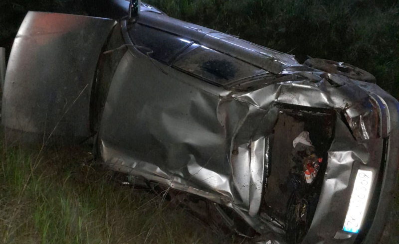 3/5 Dachowanie audi na S3 koło Gorzowa