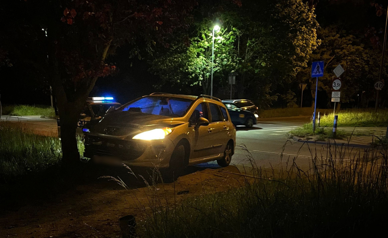 3/4 Wypadek przy ul. Bora-Komorowskiego