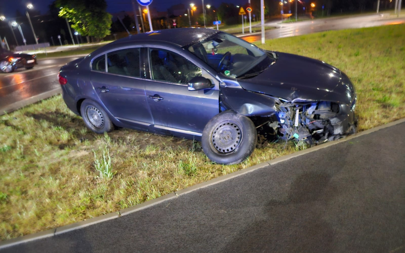 3/4 Wypadek na rondzie Gdańskim