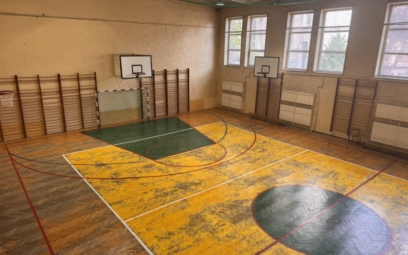 5/5 Sala gimnastyczna w Zespole Szkół Elektrycznych