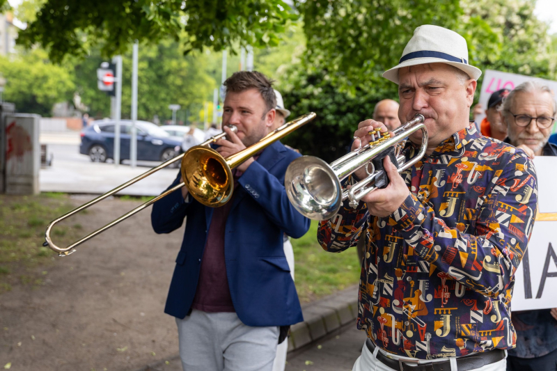 4/13 Skwer Małej Akademii Jazzu w centrum Gorzowa
