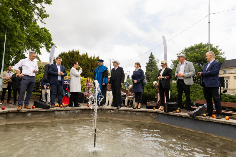 10/13 Skwer Małej Akademii Jazzu w centrum Gorzowa