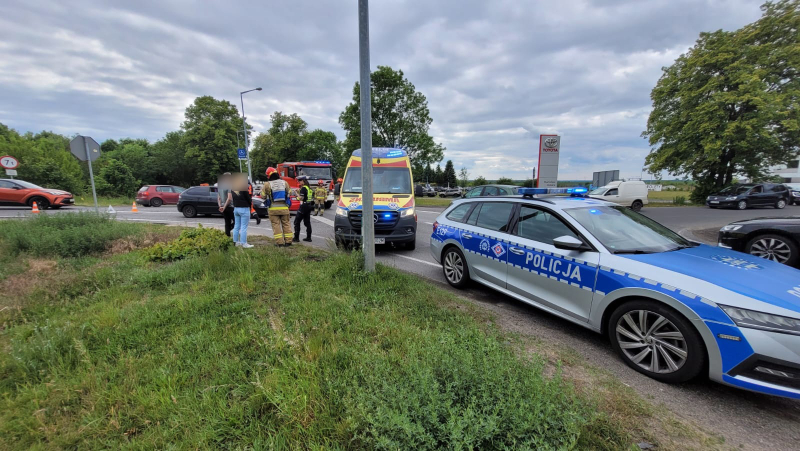 6/6 Zderzenie chevroleta, seata i volvo
