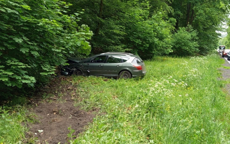 4/8 Wypadek na DK22 koło Długiego