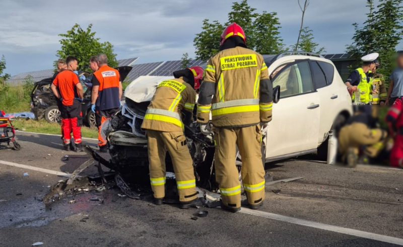 5/6 Śmiertelny wypadek koło Janczewa