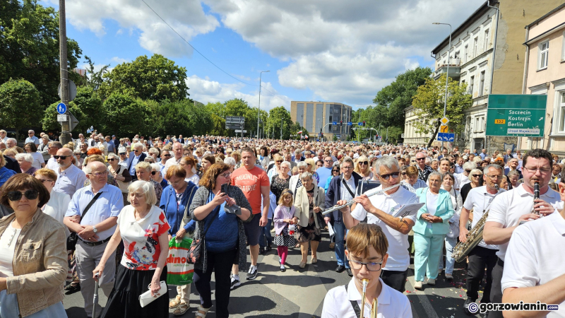 22/23 Procesja Bożego Ciała w Gorzowie 2025