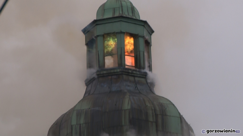 9/10 Wspomnienie pożaru gorzowskiej katedry. Zdjęcia z lipca 2017