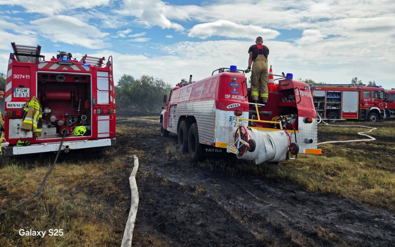 5/9 Pożar nieużytków w Lipkach Małych