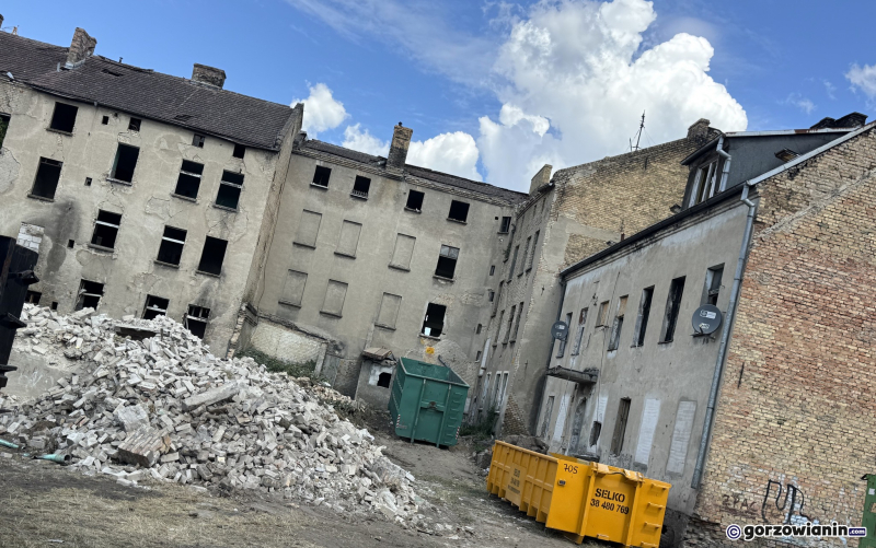 6/7 Budynki przy ul. Przemysłowej i Prostej do rozbiórki