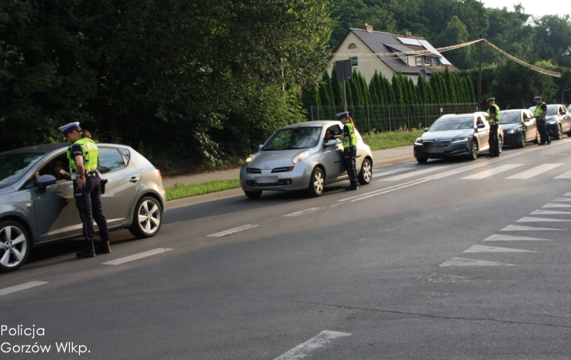 4/11 Akcja trzeźwy poranek przy Kostrzyńskiej w Gorzowie
