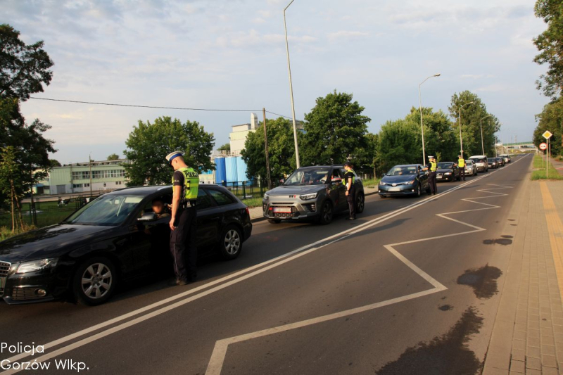 6/11 Akcja trzeźwy poranek przy Kostrzyńskiej w Gorzowie