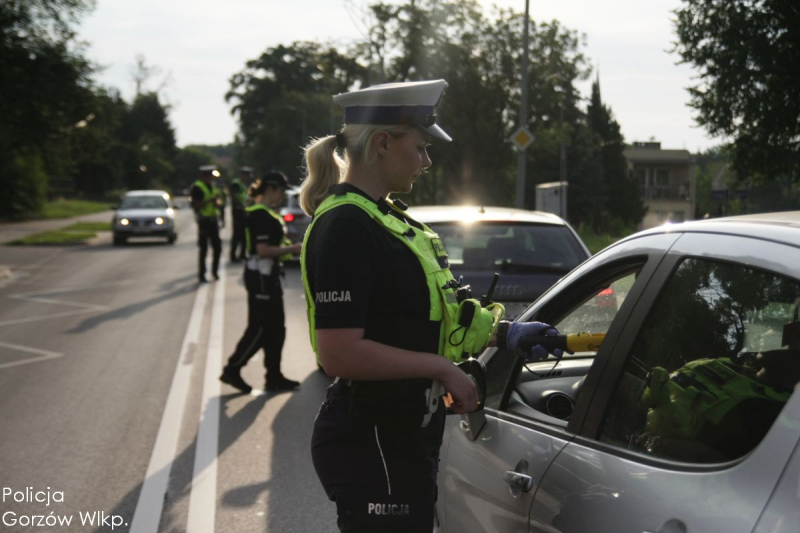 8/11 Akcja trzeźwy poranek przy Kostrzyńskiej w Gorzowie