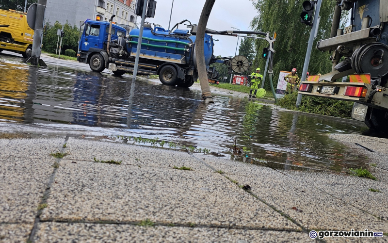 6/9 Zalana ul. Grobla w Gorzowie