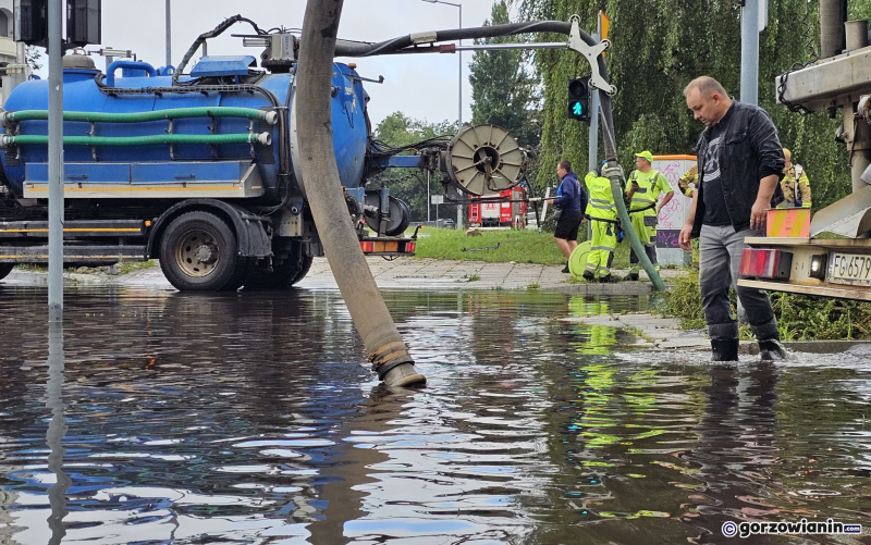 8/9 Zalana ul. Grobla w Gorzowie