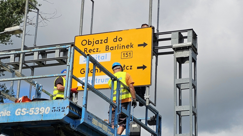 4/6 Objazd drogi 151 przez Górczyńską. Zmiany na Wyszyńskiego od poniedziałku