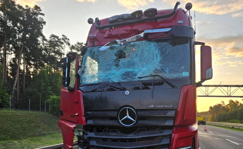 3/6 Śmiertelny wypadek na autostradzie A2
