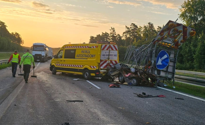 6/6 Śmiertelny wypadek na autostradzie A2