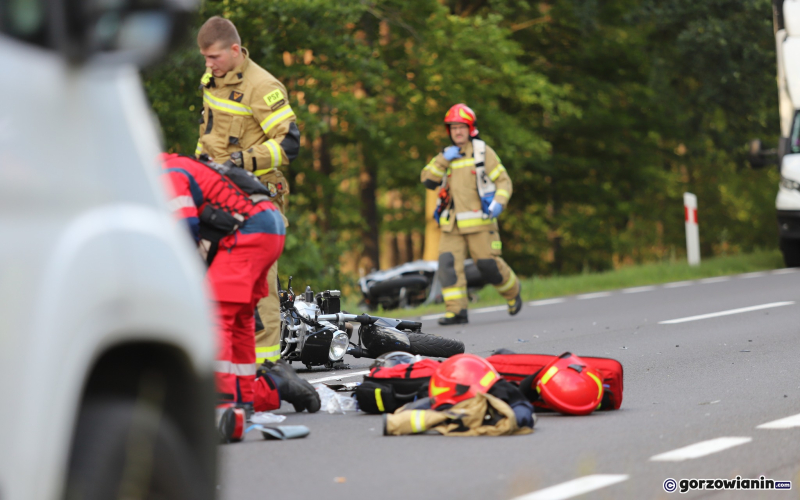 2/13 Zderzenie dwóch motocyklistów na DK22 koło Gorzowa