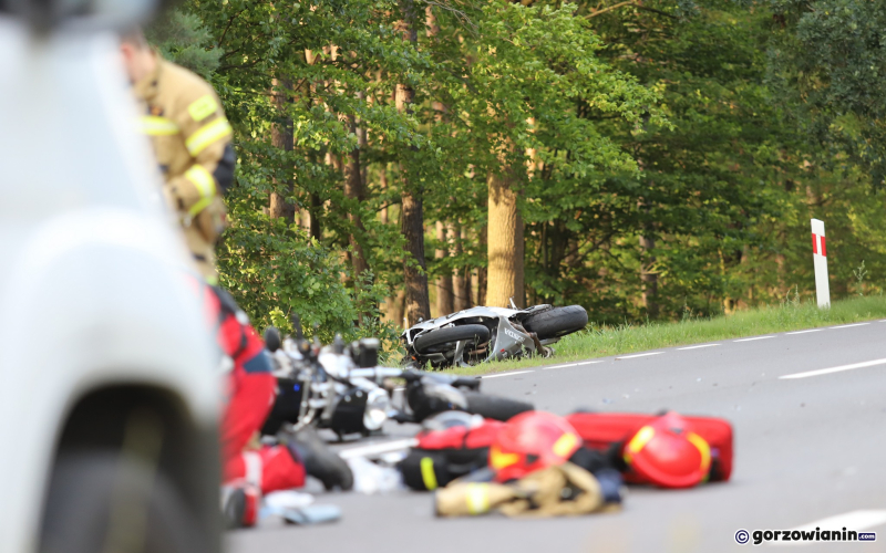 3/13 Zderzenie dwóch motocyklistów na DK22 koło Gorzowa