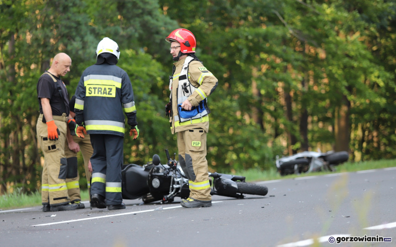 8/13 Zderzenie dwóch motocyklistów na DK22 koło Gorzowa