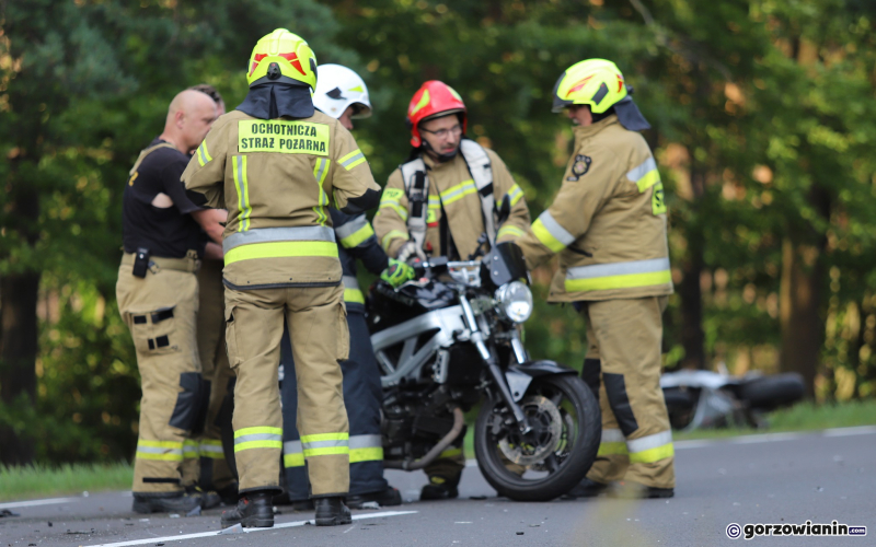 9/13 Zderzenie dwóch motocyklistów na DK22 koło Gorzowa