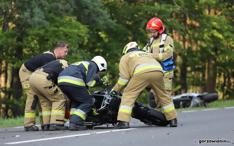 10/13 Zderzenie dwóch motocyklistów na DK22 koło Gorzowa