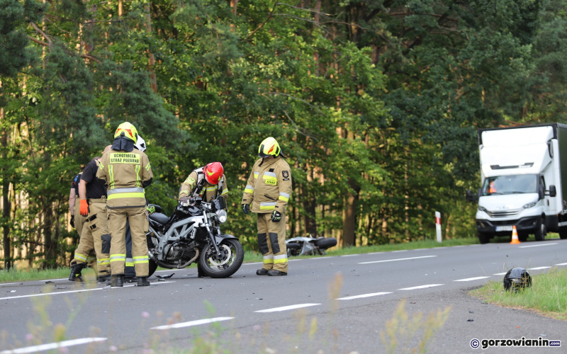 11/13 Zderzenie dwóch motocyklistów na DK22 koło Gorzowa