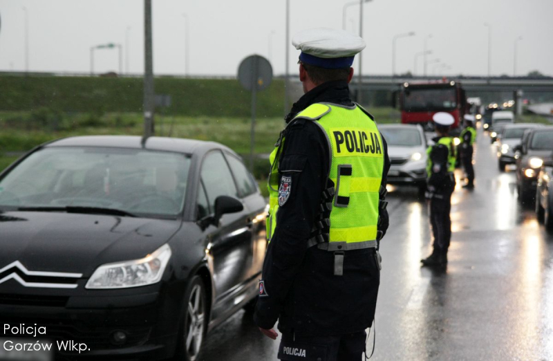 5/8 Akcja trzeźwy poranek przy ul. Szczecińskiej w Gorzowie