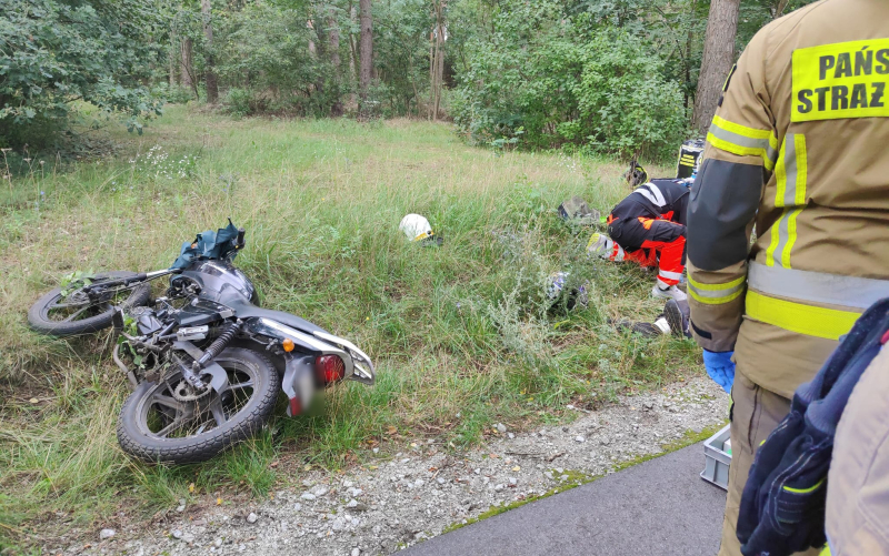3/3 Wypadek motocyklisty w Orzelcu