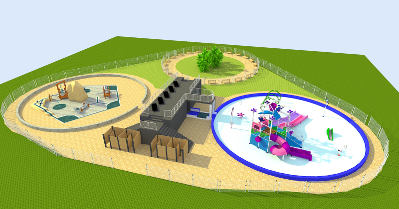 3/6 Koncepcje wodnego placu zabaw w parku Górczyńskim