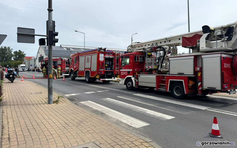 1/7 Pożar hondy na parkingu Nova Park
