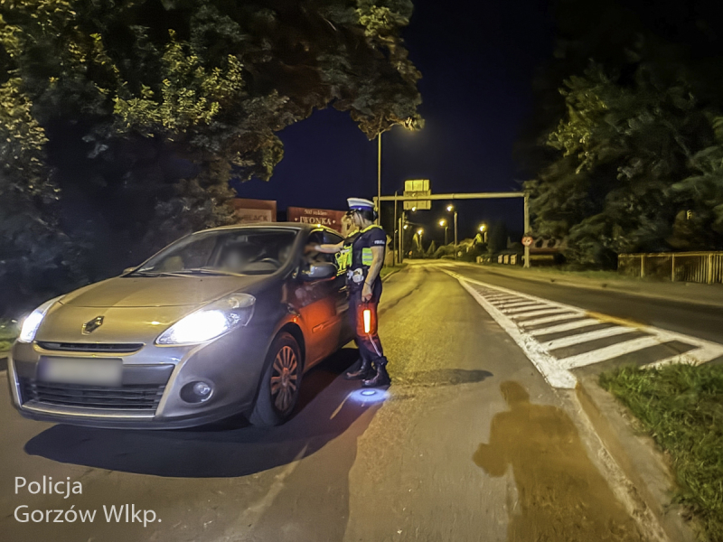 1/9 Wieczorne kontrole trzeźwości w Gorzowie
