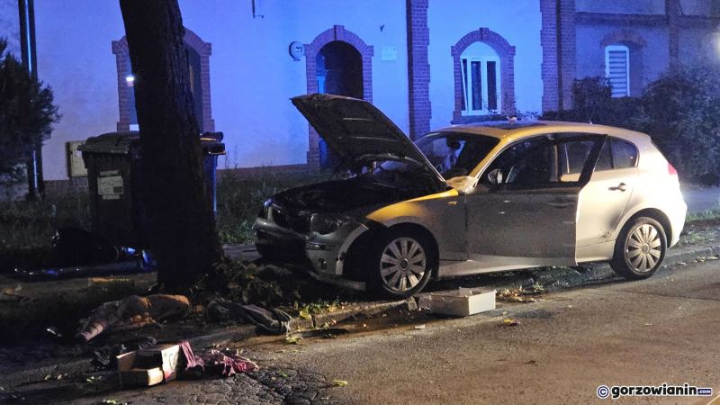 1/8 Wypadek przy ul. Waryńskiego w Gorzowie