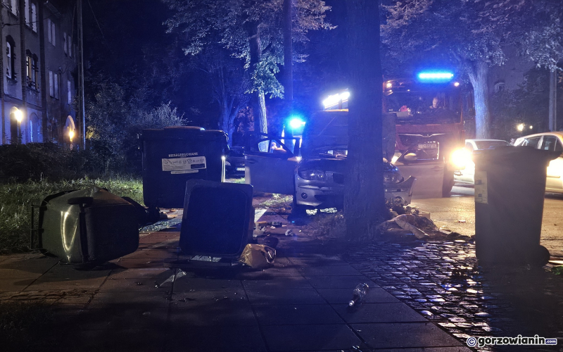 8/8 Wypadek przy ul. Waryńskiego w Gorzowie
