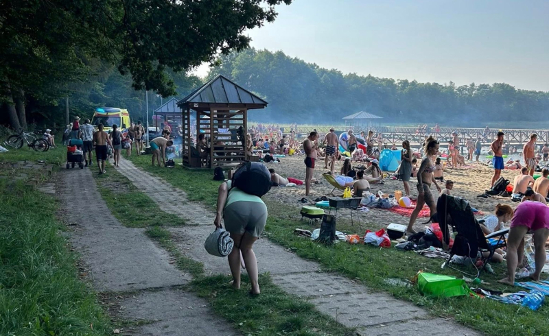 2/4 Akcja ratunkowa nad jeziorem Marwicko