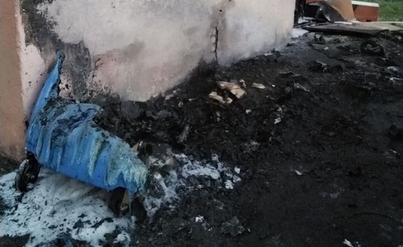 4/11 Pożar śmietników i samochodu na os. Górczyn