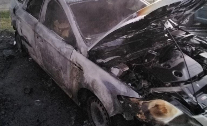 5/11 Pożar śmietników i samochodu na os. Górczyn