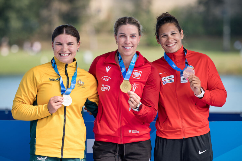 11/13 Medale mistrzostw świata kajakarzy z Gorzowa