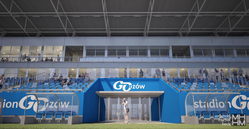 8/17 Wizualizacje stadionu piłkarskiego w Gorzowie