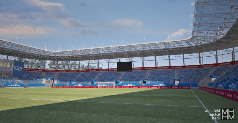 11/17 Wizualizacje stadionu piłkarskiego w Gorzowie
