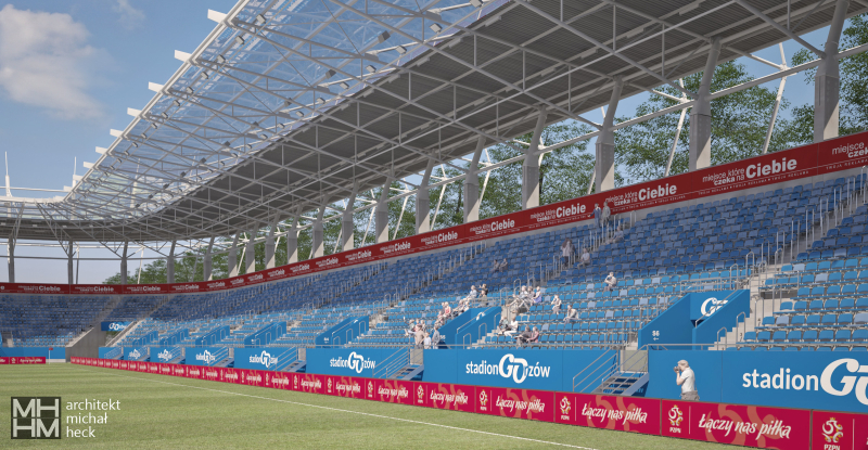 13/17 Wizualizacje stadionu piłkarskiego w Gorzowie